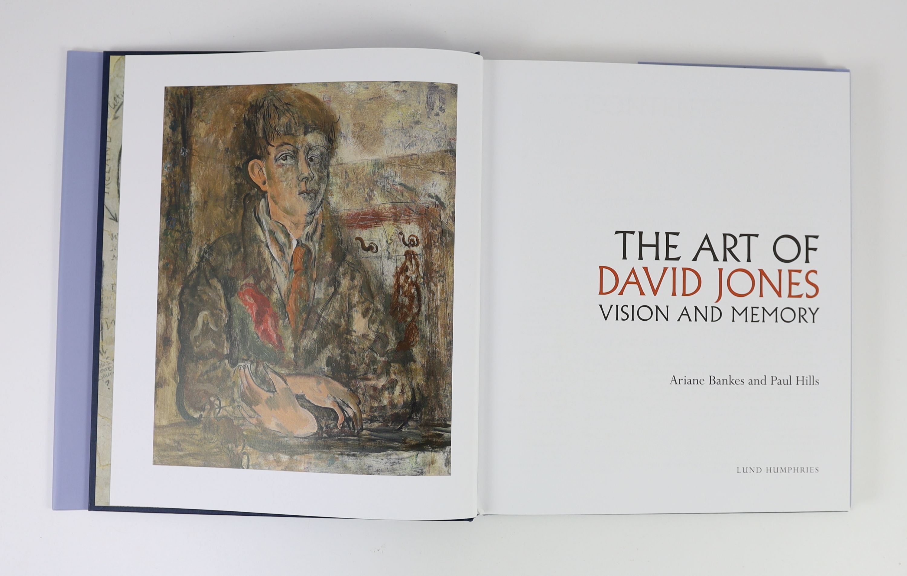 Jones, David - Wedding Poems. 1st ed. complete with numerous text illustrations. Publishers cloth with gilt letters direct on spine and original decorative d/j. 8vo. Enitharmon Press, London, 2002; Jones, David [and] Hyn